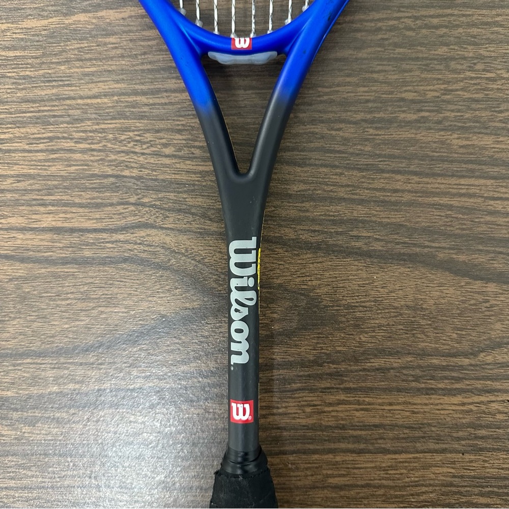 Wilson Hyper Pro Staff 165 Carbon Double Braid Squash Racquet w. case - Picture 8 of 16